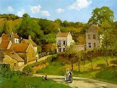 Image result for Camille Pissarro Paintings of His Family