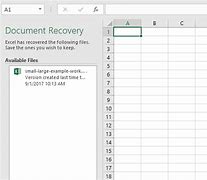 Image result for Recover Excel Document