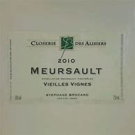 Image result for Closerie Alisiers Meursault Vieilles Vignes
