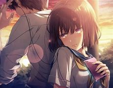Image result for Cute Anime Couple Winter