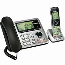 Image result for Corded Phone with Color Display