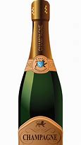 Image result for Champagne Bottle Black and White