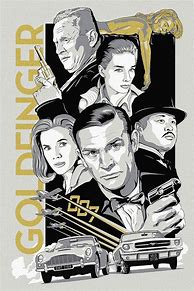 Image result for Goldfinger Poster Art