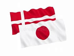 Image result for Japan Denmark Flag