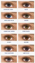 Image result for Contact Lens Colour Chart