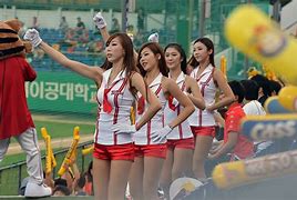 Image result for South Korea Baseball Girls