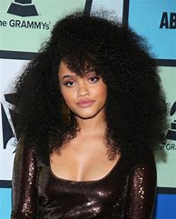 Image result for Black Celebrities with Curly Hair