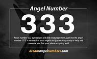 Image result for The Meaning of Angel Number 333