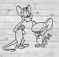 Image result for Pinky and the Brain SVG