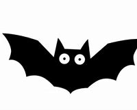 Image result for Simple Cute Bat Drawing