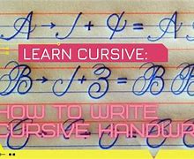Image result for Free Online Cursive Writing