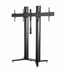 Image result for Free Standing Dual Flat Screen TV Mounts
