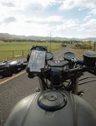 Image result for Motorcycle Phone Mount No Handlebars