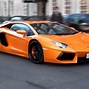 Image result for Orange Lamborghini Car