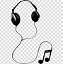 Image result for Headphones Gadgets Clip Art Black and White