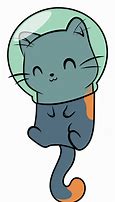 Image result for Space Cat Cartoon Transparent Background