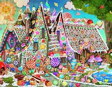 Image result for Paintings of Gingerbread Houses