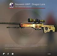 Image result for AWP Dragon Lore White Background