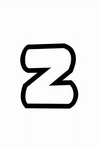 Image result for Letter Z Black and White