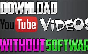 Image result for How to Download YouTube Videos without Any Software