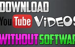 Image result for How to Download YouTube Videos without Any Software