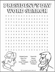 Image result for President Word Search Puzzles