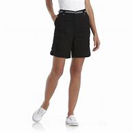 Image result for Basic Editions Women's Cotton Shorts