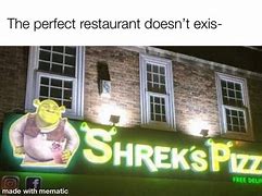 Image result for Shrek's Pizza Meme