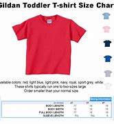 Image result for Size Chart in Inches with Pic