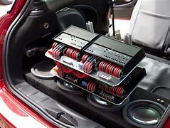 Image result for Boxed Car Amp Rack