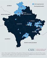 Image result for Kosovo and Serbia On World Map