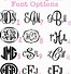 Image result for Free Monogram Fonts Initials Letters