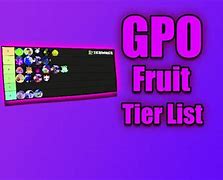 Image result for Top 10 Fruits in GPO