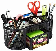 Image result for Black Desk Organizer