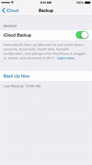 Image result for How to Backup iPhone 6 to iCloud