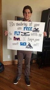 Image result for Swimming Hoco Signs