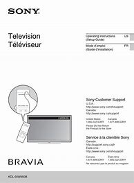 Image result for Sony BRAVIA Instruction Manual