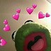 Image result for Meme Kermit Frog with Hearts