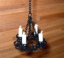 Image result for DIY Medieval Candle Chandelier Using Foam Board
