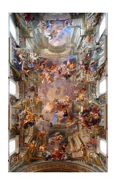fresco old a 300 year fresco by andrea pozzo the entire ceiling fresco old a 300 year fresco by andrea pozzo the entire ceiling
