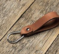 Image result for leather keychain rings design