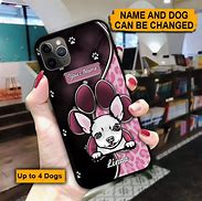 Image result for Leather Phone Case with Black Dog