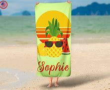 Image result for Pineapple Beach Towel