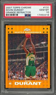 Image result for Kevin Durant Trading Card