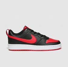 Image result for Nike Borough Low Black White Gym Red