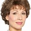 Image result for Short Brown Curly Wig