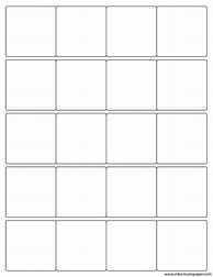 Image result for 2X2 in Square Template Printable