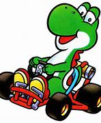 Image result for Yoshi Mario Kart Drawing