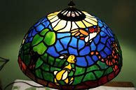 Image result for Stained Glass Winnie the Pooh Lamp