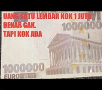 Image result for 1 Juta Satu Lembar